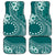 Kia Orana Cook Islands Car Mats Tiare and Stars - Teal