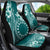 Kia Orana Cook Islands Car Seat Cover Tiare and Stars - Teal