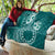 Kia Orana Cook Islands Quilt Tiare and Stars - Teal