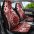 Kia Orana Cook Islands Car Seat Cover Tiare and Stars - Scarlet