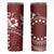 Kia Orana Cook Islands Skinny Tumbler Tiare & Stars - Scarlet