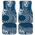 Kia Orana Cook Islands Car Mats Tiare and Stars - Navy Blue