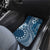 Kia Orana Cook Islands Car Mats Tiare and Stars - Navy Blue