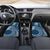 Kia Orana Cook Islands Car Mats Tiare and Stars - Navy Blue