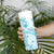 Kia Orana Cook Islands Skinny Tumbler Tiare & Stars - Turquoise