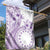 Kia Orana Cook Islands Garden Flag Tiare and Stars - Lavender