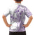 Kia Orana Cook Islands Hawaiian Shirt Tiare and Stars - Lavender