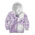 Kia Orana Cook Islands Kid Hoodie Tiare and Stars - Lavender