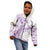 Kia Orana Cook Islands Kid Hoodie Tiare and Stars - Lavender