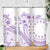 Kia Orana Cook Islands Skinny Tumbler Tiare & Stars - Lavender