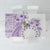 Kia Orana Cook Islands Tablecloth Tiare and Stars - Lavender