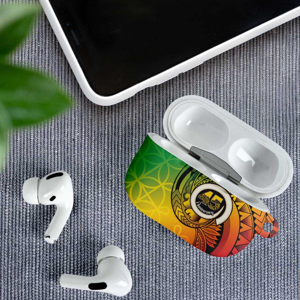 Vanuatu 45th Independence Anniversary AirPods Case Ni-Van Sandroing - Polynesian Pride
