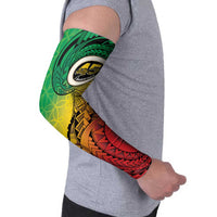 Vanuatu 45th Independence Anniversary Arm Sleeves Ni-Van Sandroing LT7 - Polynesian Pride