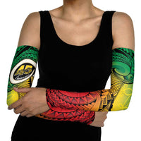 Vanuatu 45th Independence Anniversary Arm Sleeves Ni-Van Sandroing LT7 - Polynesian Pride
