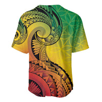 Vanuatu 45th Independence Anniversary Baseball Jersey Ni-Van Sandroing - Polynesian Pride