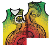 Vanuatu 45th Independence Anniversary Basketball Jersey Ni-Van Sandroing LT7 - Polynesian Pride