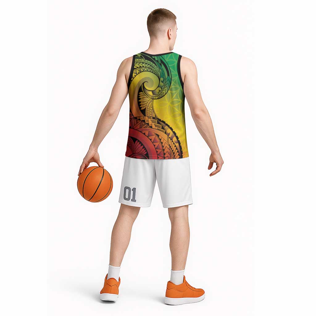 Vanuatu 45th Independence Anniversary Basketball Jersey Ni-Van Sandroing LT7 - Polynesian Pride