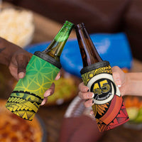 Vanuatu 45th Independence Anniversary 4 in 1 Can Cooler Tumbler Ni-Van Sandroing LT7 - Polynesian Pride