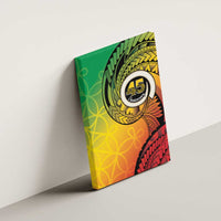 Vanuatu 45th Independence Anniversary Canvas Wall Art Ni-Van Sandroing LT7 - Polynesian Pride