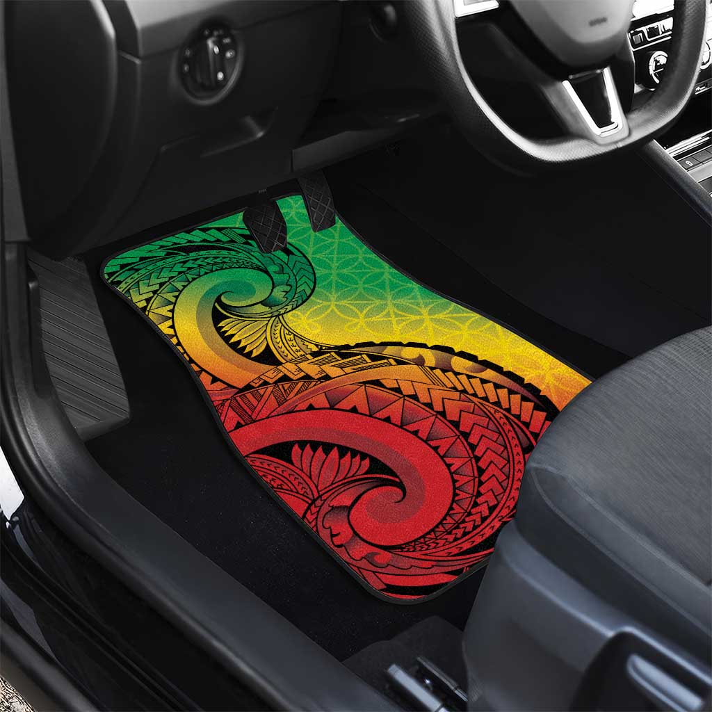 Vanuatu 45th Independence Anniversary Car Mats Ni-Van Sandroing LT7 - Polynesian Pride