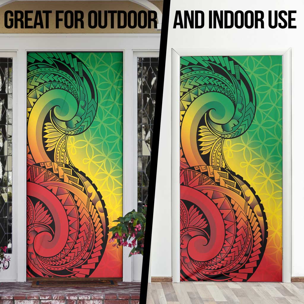 Vanuatu 45th Independence Anniversary Door Cover Ni-Van Sandroing - Polynesian Pride