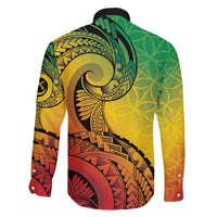 Vanuatu 45th Independence Anniversary Family Matching Short Sleeve Bodycon Dress and Hawaiian Shirt Ni-Van Sandroing - Polynesian Pride