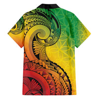 Vanuatu 45th Independence Anniversary Family Matching Tank Maxi Dress and Hawaiian Shirt Ni-Van Sandroing - Polynesian Pride