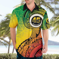 Vanuatu 45th Independence Anniversary Hawaiian Shirt Ni-Van Sandroing LT7 - Polynesian Pride