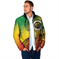 Vanuatu 45th Independence Anniversary Padded Jacket Ni-Van Sandroing LT7 - Polynesian Pride