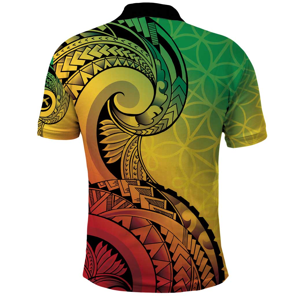 Vanuatu 45th Independence Anniversary Polo Shirt Ni-Van Sandroing - Polynesian Pride