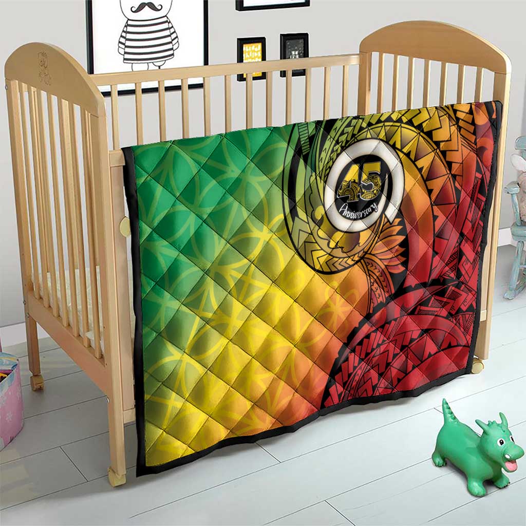 Vanuatu 45th Independence Anniversary Quilt Ni-Van Sandroing - Polynesian Pride