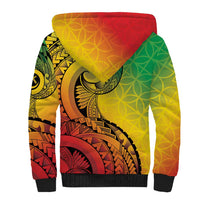 Vanuatu 45th Independence Anniversary Sherpa Hoodie Ni-Van Sandroing LT7 - Polynesian Pride