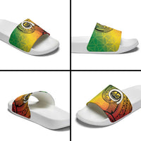 Vanuatu 45th Independence Anniversary Slide Sandals Ni-Van Sandroing - Polynesian Pride