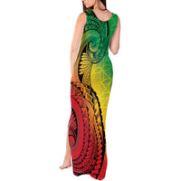 Vanuatu 45th Independence Anniversary Tank Maxi Dress Ni-Van Sandroing LT7 - Polynesian Pride