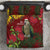 Kakapo Bird New Zealand Bedding Set Floral Christmas