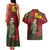 Kakapo Bird New Zealand Couples Matching Tank Maxi Dress and Hawaiian Shirt Floral Christmas