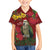 Kakapo Bird New Zealand Family Matching Off Shoulder Short Dress and Hawaiian Shirt Floral Christmas