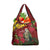 Kakapo Bird New Zealand Grocery Bag Floral Christmas