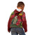 Kakapo Bird New Zealand Kid Hoodie Floral Christmas