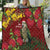 Kakapo Bird New Zealand Quilt Floral Christmas