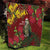 Kakapo Bird New Zealand Quilt Floral Christmas