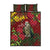 Kakapo Bird New Zealand Quilt Bed Set Floral Christmas