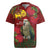 Kakapo Bird New Zealand Rugby Jersey Floral Christmas