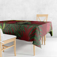 Kakapo Bird New Zealand Tablecloth Floral Christmas
