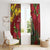 Kakapo Bird New Zealand Window Curtain Floral Christmas