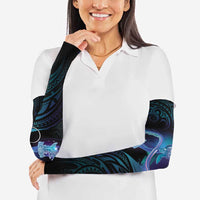 Polynesian Personalized Memorial Arm Sleeves Oceanic Infinity Symbol - Until We Meet Again - Polynesian Pride