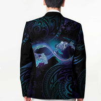 Polynesian Personalized Memorial Blazer Oceanic Infinity Symbol - Until We Meet Again LT7 - Polynesian Pride