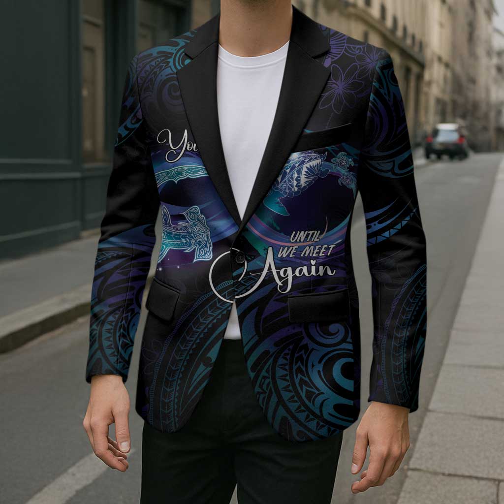 Polynesian Personalized Memorial Blazer Oceanic Infinity Symbol - Until We Meet Again LT7 - Polynesian Pride