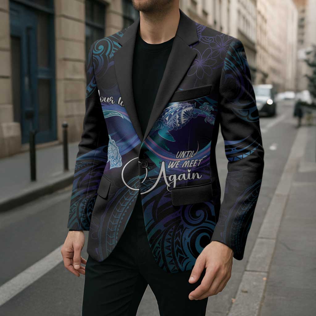 Polynesian Personalized Memorial Blazer Oceanic Infinity Symbol - Until We Meet Again LT7 - Polynesian Pride