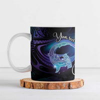 Polynesian Personalized Memorial Ceramic Mug Oceanic Infinity Symbol - Until We Meet Again LT7 Black - Polynesian Pride